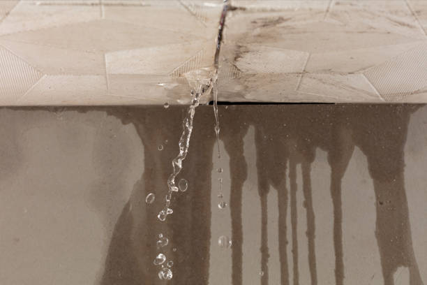 Professional Flood Damage Cleanup technician working in Volant, PA